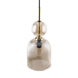 Lustră Sophia cu 1 glob, coniac