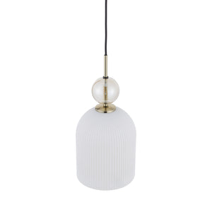 Lustră Sophia Big, coniac și alb, Big, diametru 180 mm, înălțime 1600 mm