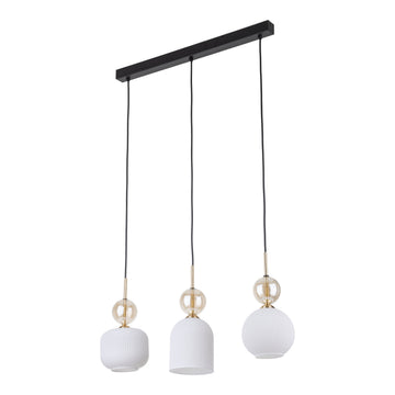 3 becuri, 650 × 150 mm