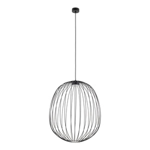 Lustră Sphera din oțel, negru, mărimea L