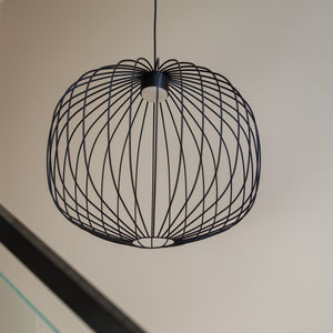 Lustră Sphera din oțel, negru, mărimea M
