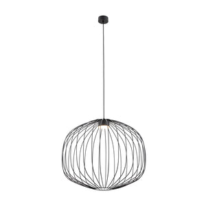 Lustră Sphera din oțel, negru, mărimea M