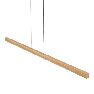 Lustră Viga din lemn, lemn pin periat îmbătrânit, Lungime 1605 mm, lățime 50 mm