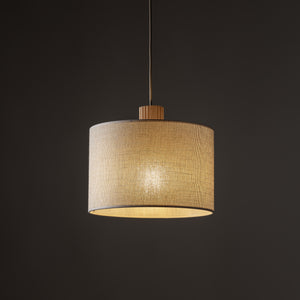 Lustră Viga Shade cu 1 bec, pin