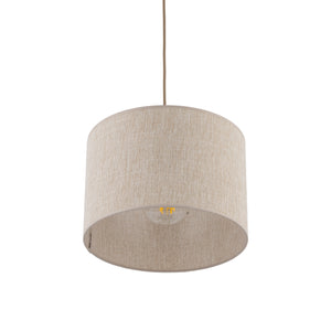 Lustră Viga Shade cu 1 bec, pin