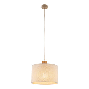 Lustră Viga Shade cu 1 bec, pin