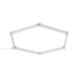 Panou LED Honey Comb, alb