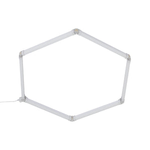 Panou LED Honey Comb, alb