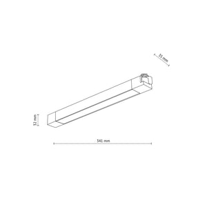 Panou LED Tracer, negru, 20 W