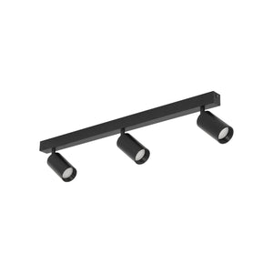 Plafonieră Amis din metal, negru, 3 becuri
