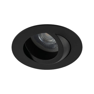 Plafonieră Aura din sticlă, negru