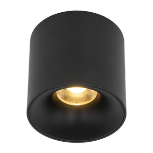 Plafonieră Blaze din aluminiu, negru, 30 W