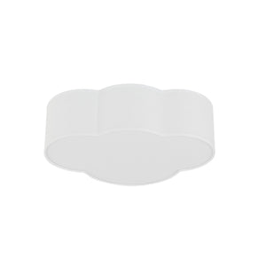 Plafonieră Cloud din metal, alb, Mini