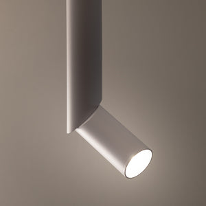 Plafonieră Elaris (MR11) din aluminiu, alb, mărimea M