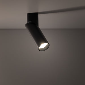 Plafonieră Elaris (MR11) din aluminiu, negru, mărimea S