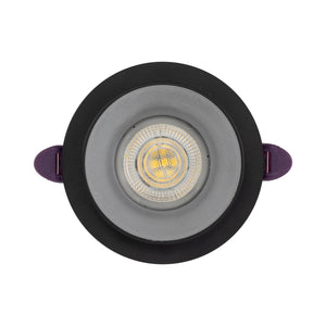 Plafonieră Jet Eye cu 1 bec, negru