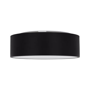 Plafonieră Livo din metal, negru, 3 becuri