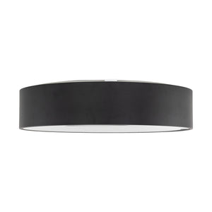Plafonieră Livo din metal, negru, 4 becuri