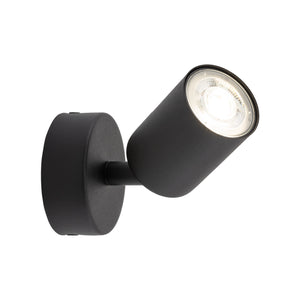 Plafonieră Nex cu 1 bec, negru