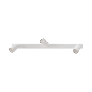 Plafonieră Nex încastrată din metal, alb, 3 becuri