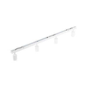 Plafonieră Nex din metal, alb, 4 becuri