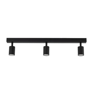 Plafonieră Nex din metal, negru, 3 becuri