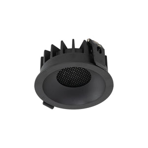 Plafonieră Nexus din aluminiu, negru, 18 W