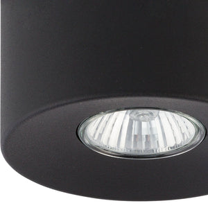 Plafonieră Orion din metal, negru, mărimea S