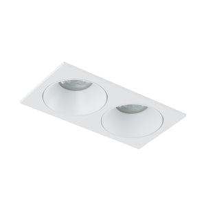 Plafonieră Prisma Duo Xgu10 din sticlă, alb