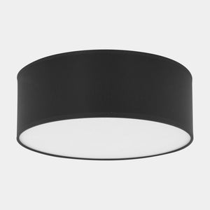 Plafonieră Rondo 450, negru, 450 × 450 × 150 mm