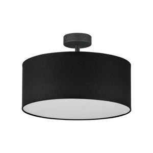 Plafonieră Rondo 450, negru, Diametru 400 mm