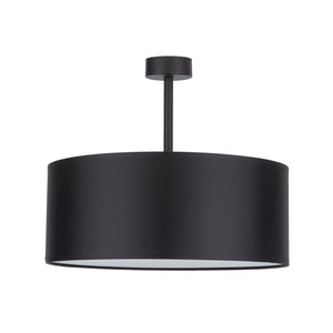 Plafonieră Rondo 450, negru, Diametru 400 mm