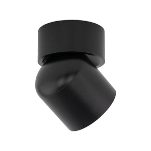 Plafonieră Twist din metal, negru