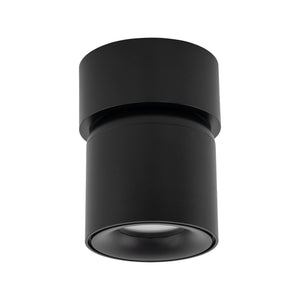 Plafonieră Twist din metal, negru