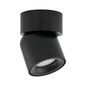 Plafonieră Twist din metal, negru