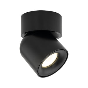 Plafonieră Twist din metal, negru