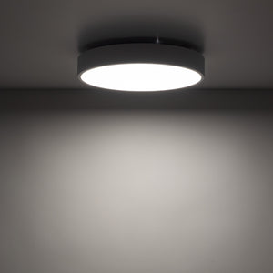 Plafonieră Velis din metal, alb, 24 W
