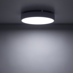 Plafonieră Velis din metal, alb, 24 W