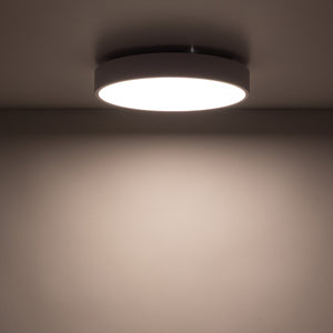 Plafonieră Velis din metal, alb, 24 W