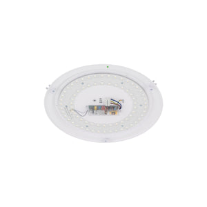 Plafonieră Velis din metal, alb, 30 W