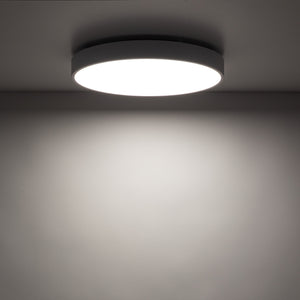 Plafonieră Velis din metal, alb, 30 W