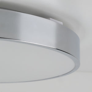 Plafonieră Velis din metal, crom, 30 W
