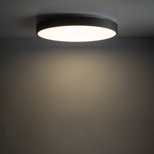 Plafonieră Velis din metal, maro, 30 W