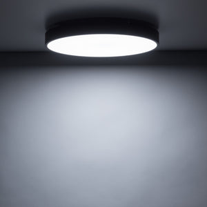 Plafonieră Velis din metal, maro, 30 W