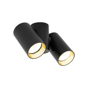 Spot Amis din metal, negru