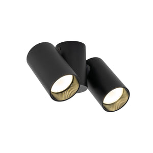 Spot Amis din metal, negru