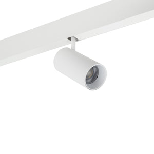 Spot pentru șină magnetică Magnetic Easy Spot din aluminiu, alb