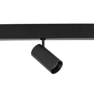 Spot pentru șină magnetică Magnetic Easy Spot din aluminiu, negru