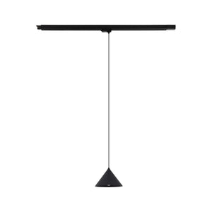 Spot pentru șină Tracer Cono cu 3 circuite, negru, 8 W