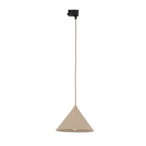 Spot pentru șină Tracer Cono cu 3 circuite, salvie, 15 W